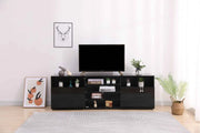 Village TV stand. 63-INCH Black