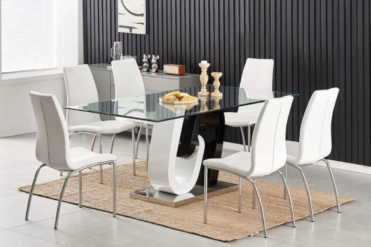 ROMA 7-PIECE 71-INCH DINING SET