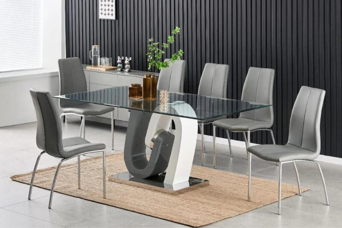 ROMA 7-PIECE 71-INCH DINING SET