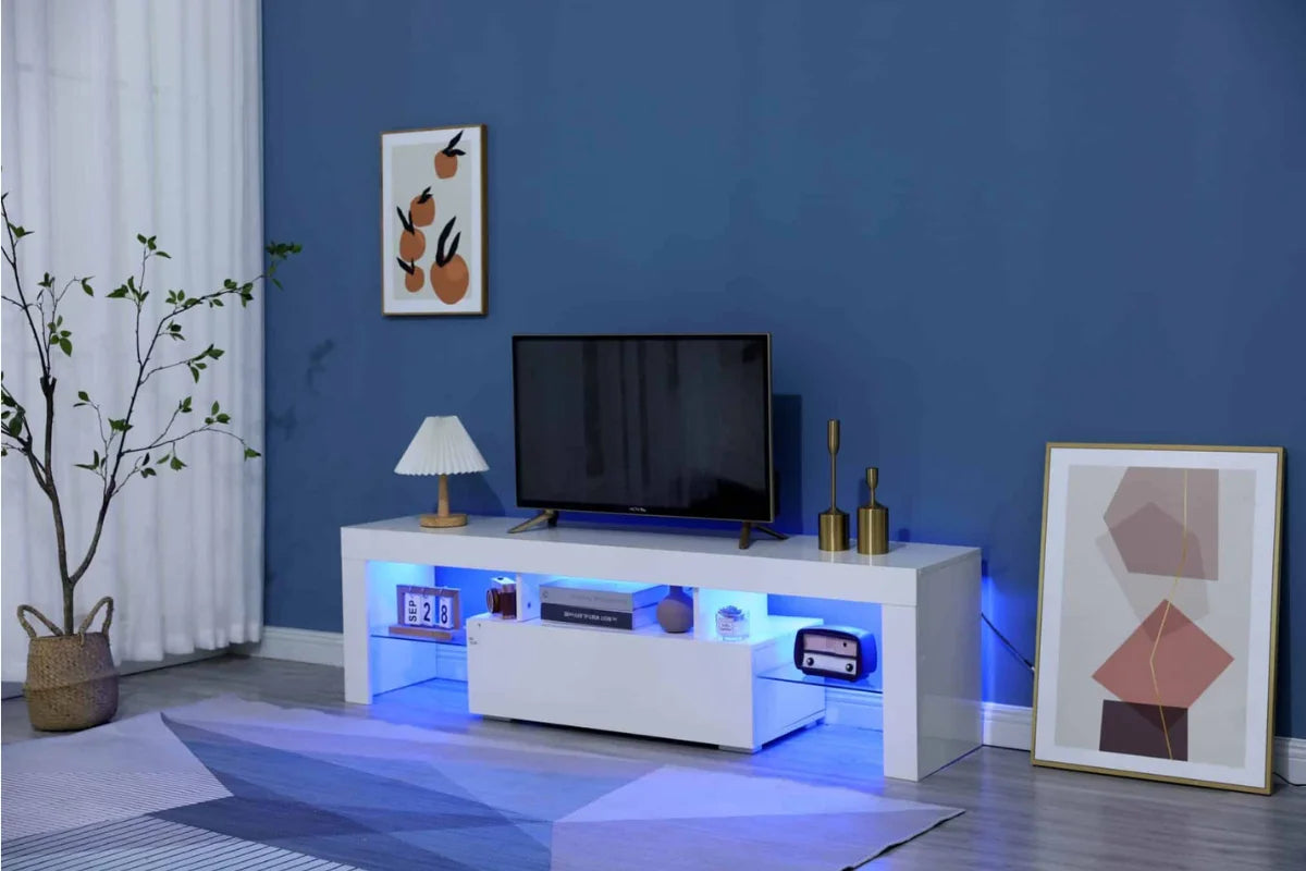 Maldiva TV stand 63-INCH White