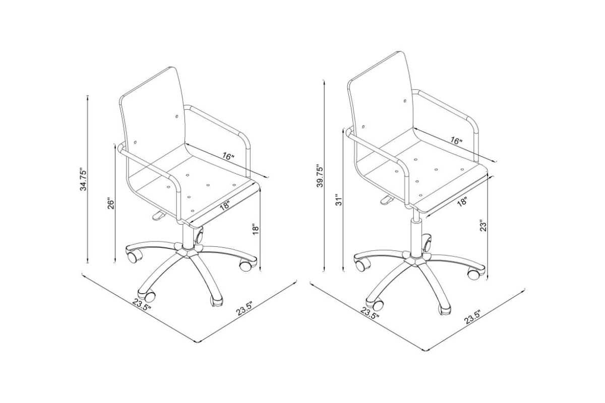 AMATURO ACRYLIC ADJUSTABLE
