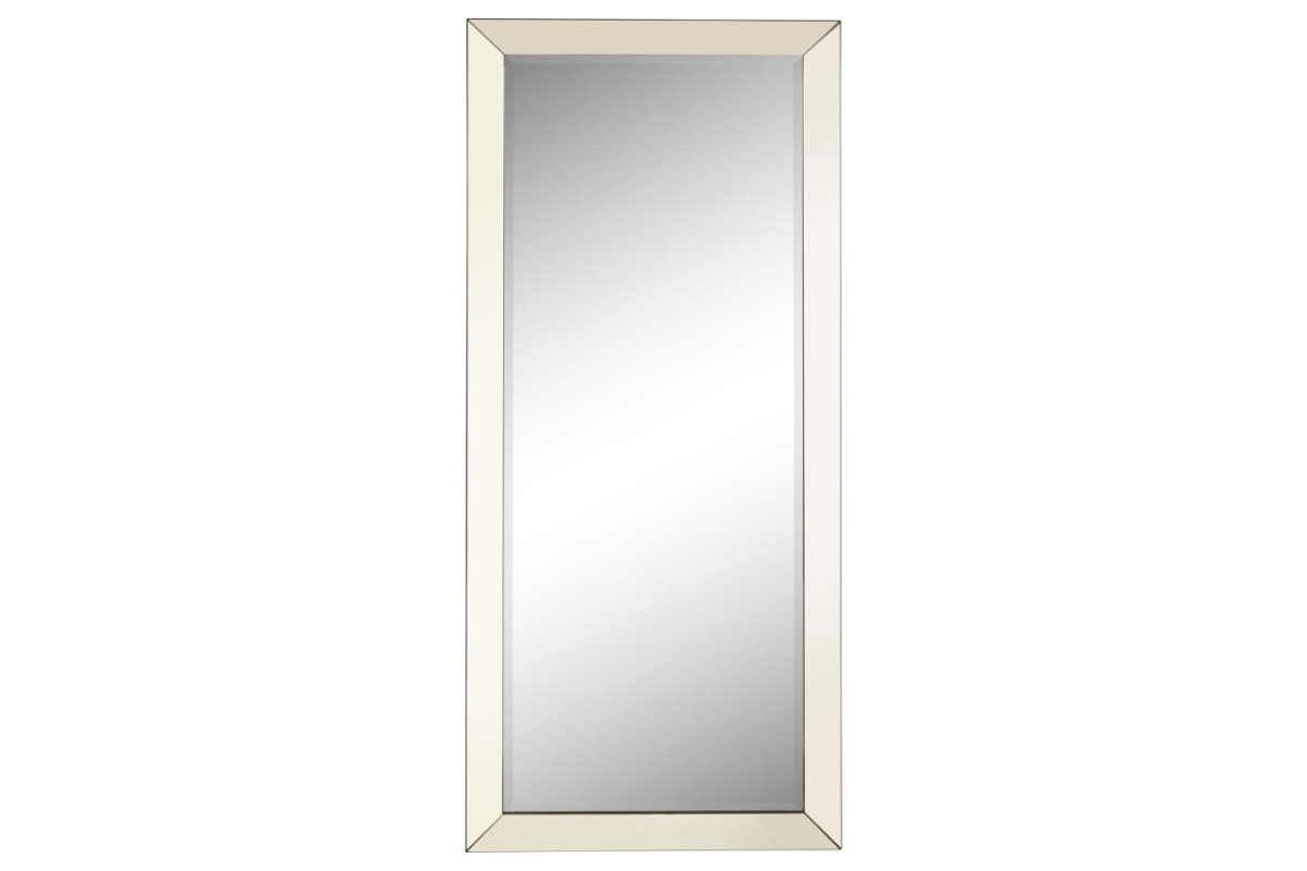 BARNETT 30 X 70 INCH FULL LENGTH FLOOR OR WALL MIRROR SILVER