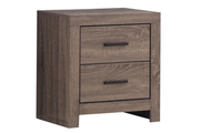BRANTFORD 2-DRAWER NIGHTSTAND BARREL OAK