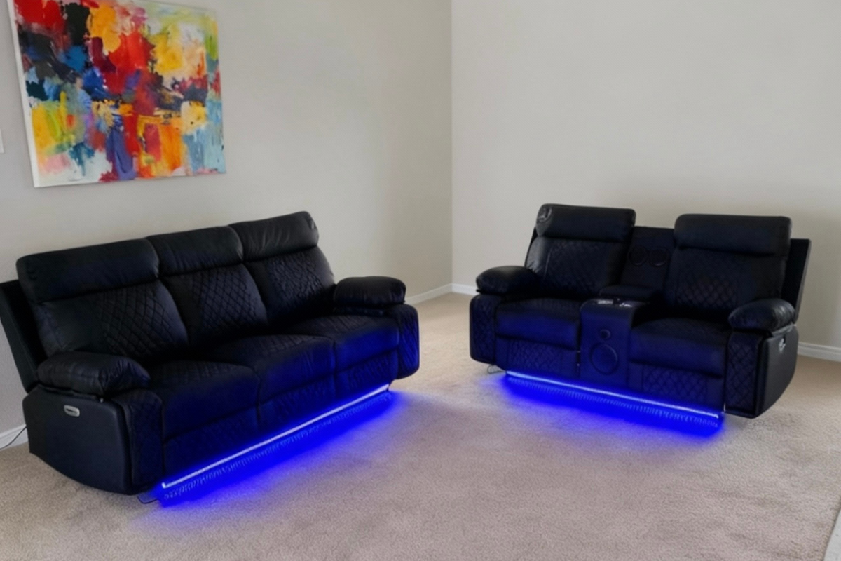 Baltimore Power Reclining Sofa Set
