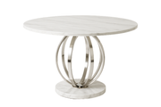 Danna Dining Table White Marble Top