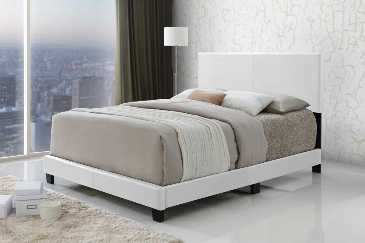 DORIAN  UPHOLSTERED  PANEL BED