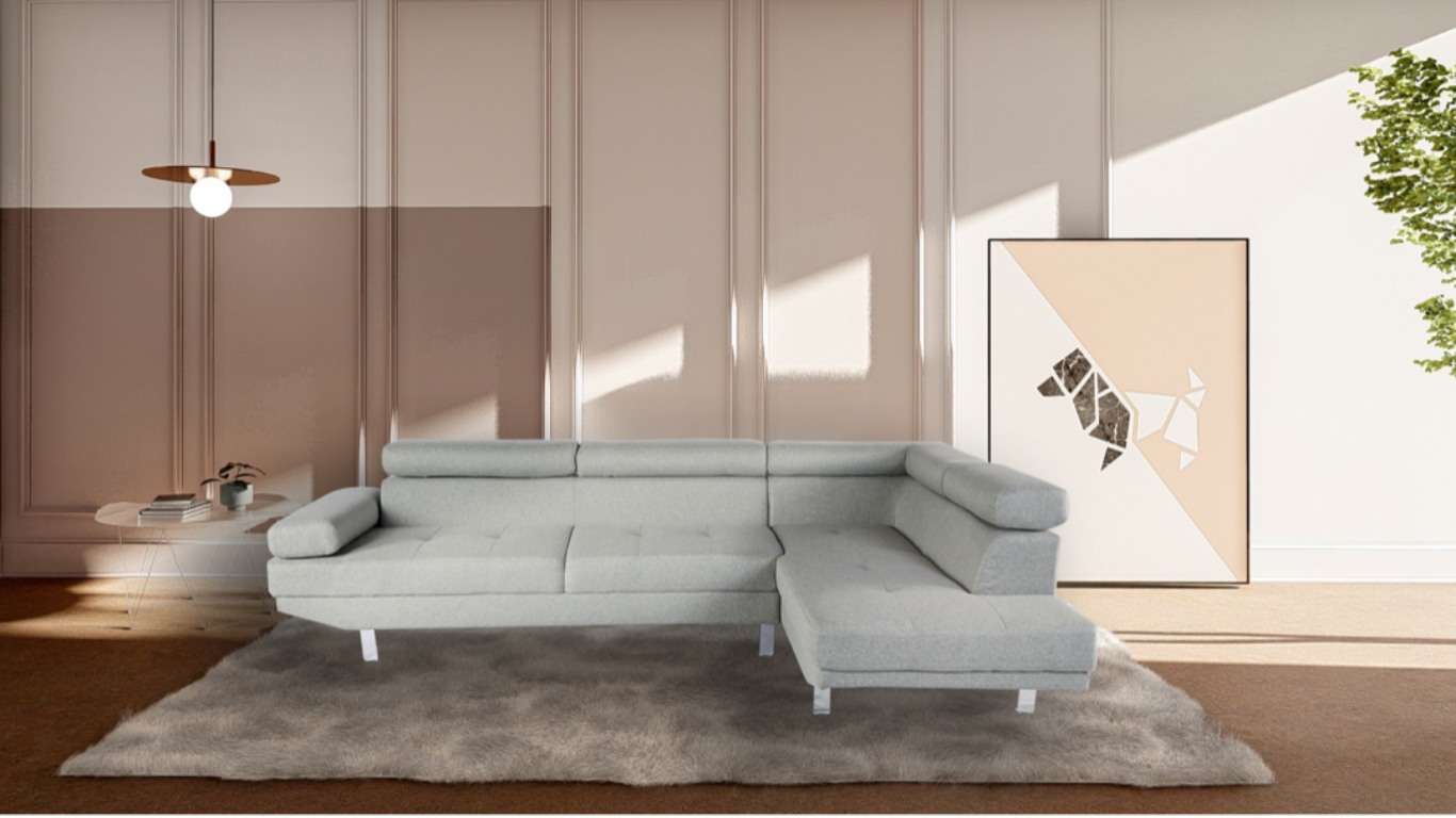 Coco Sectional Sofa - Linen