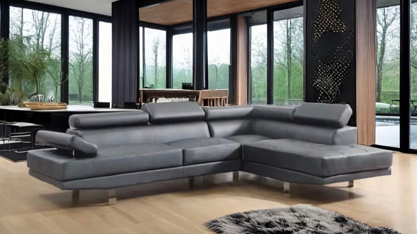 Coco Sectional Sofa - Gray