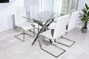 VICTORIA 5-PIECE RECTANGULAR DINING TABLE SET