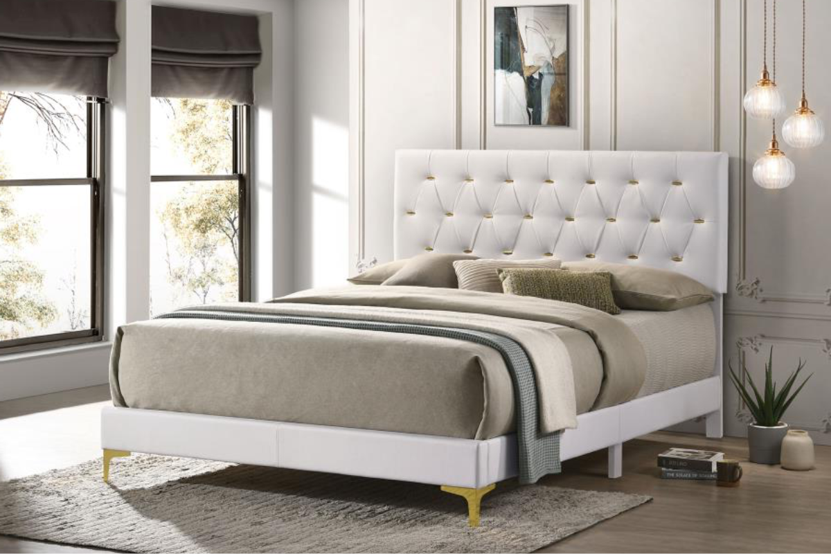 KENDALL UPHOLSTERED PANEL BED