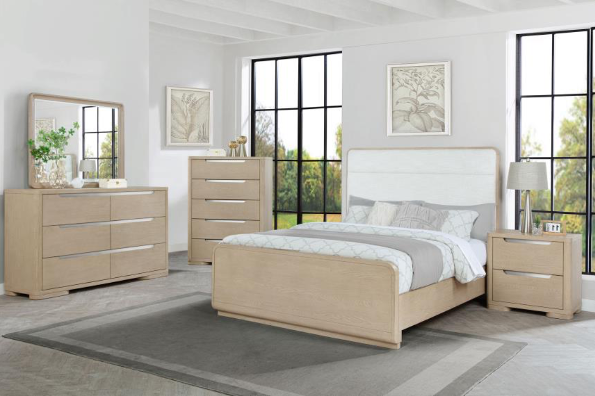 LADERA BEDROOM SET LIGHT ELM