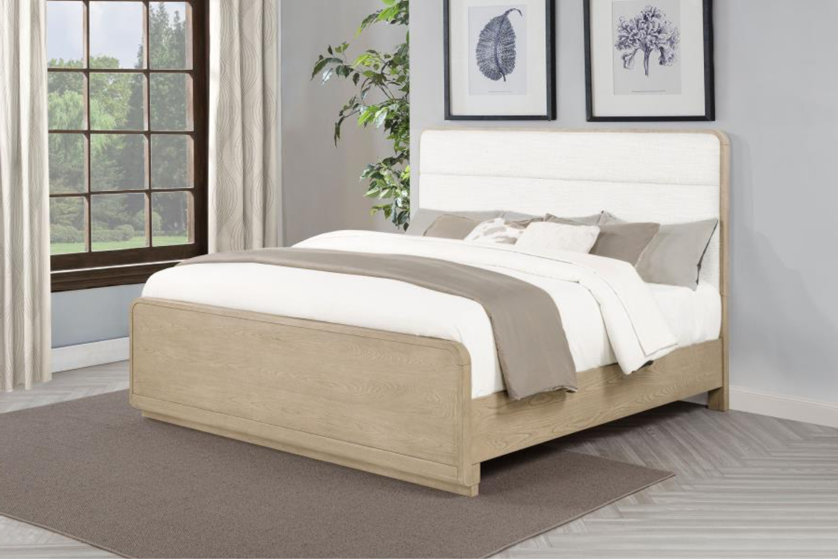 LADERA 56-INCH PANEL BED LIGHT ELM
