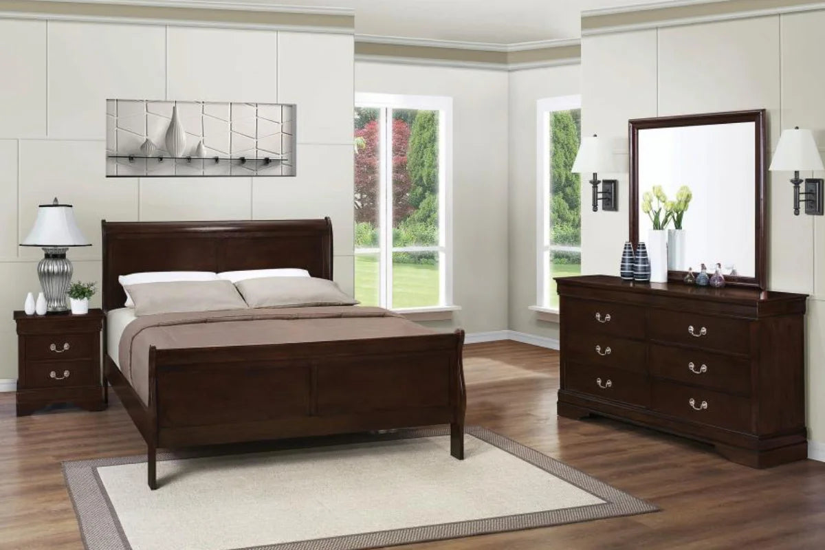 LOUIS PHILIPPE   BEDROOM SET CAPPUCCINO