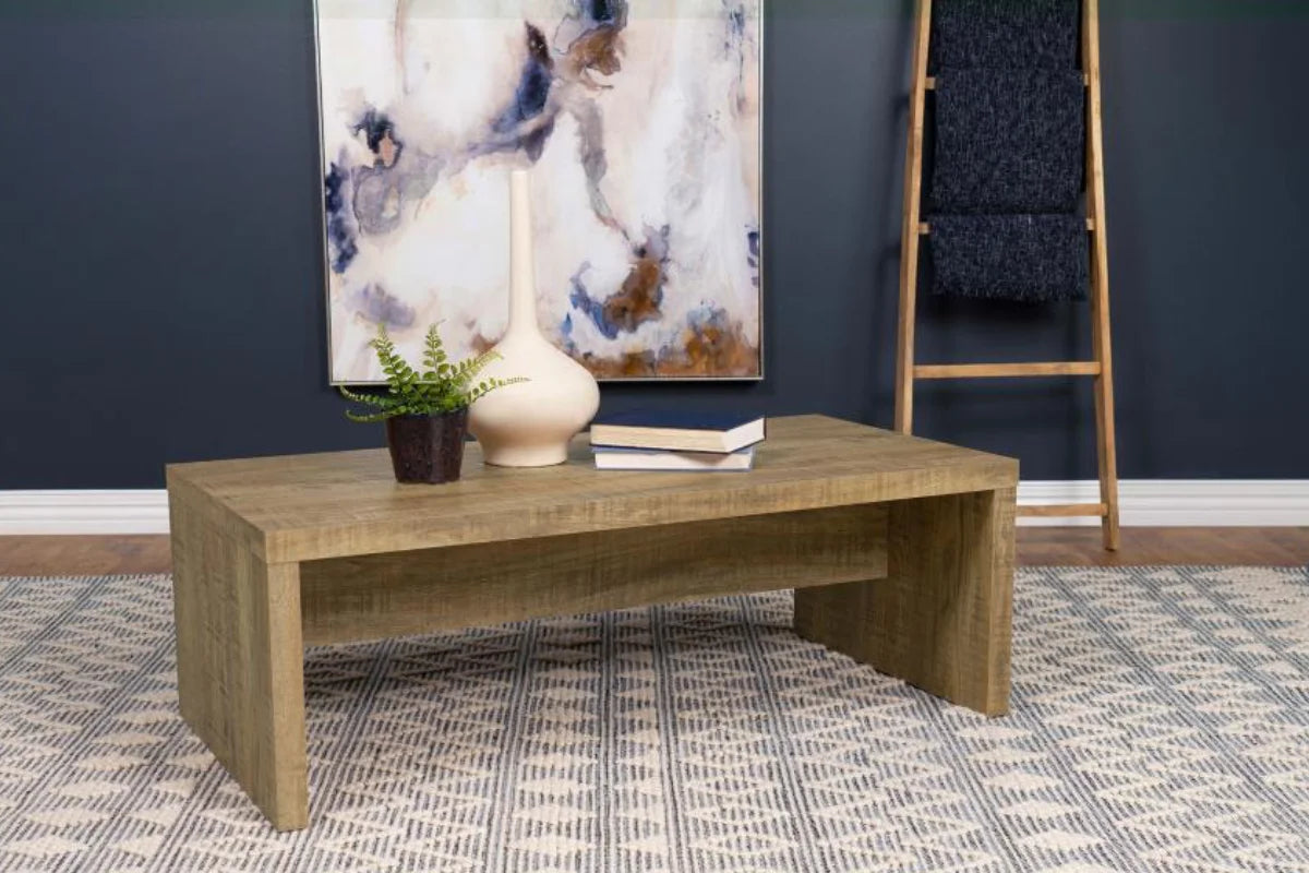 LYNETTE RECTANGULAR ENGINEERED WOOD COFFEE TABLE MANGO