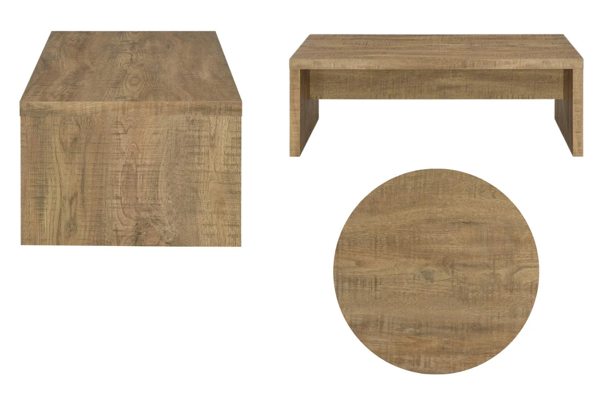 LYNETTE RECTANGULAR ENGINEERED WOOD COFFEE TABLE MANGO