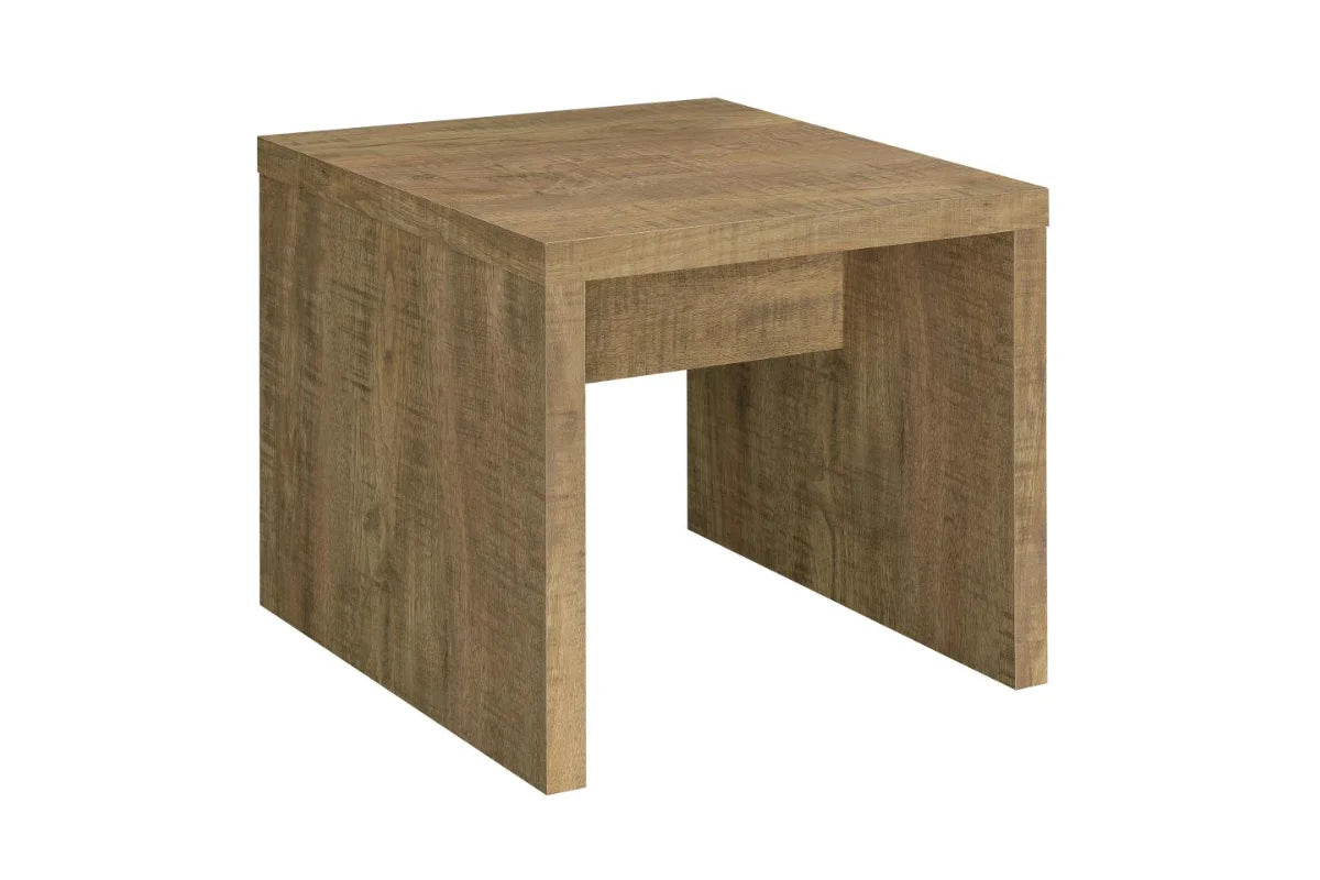 LYNETTE SQUARE ENGINEERED WOOD END TABLE MANGO