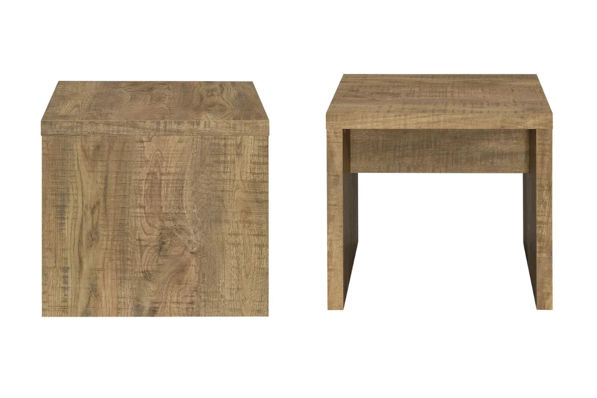 LYNETTE SQUARE ENGINEERED WOOD END TABLE MANGO