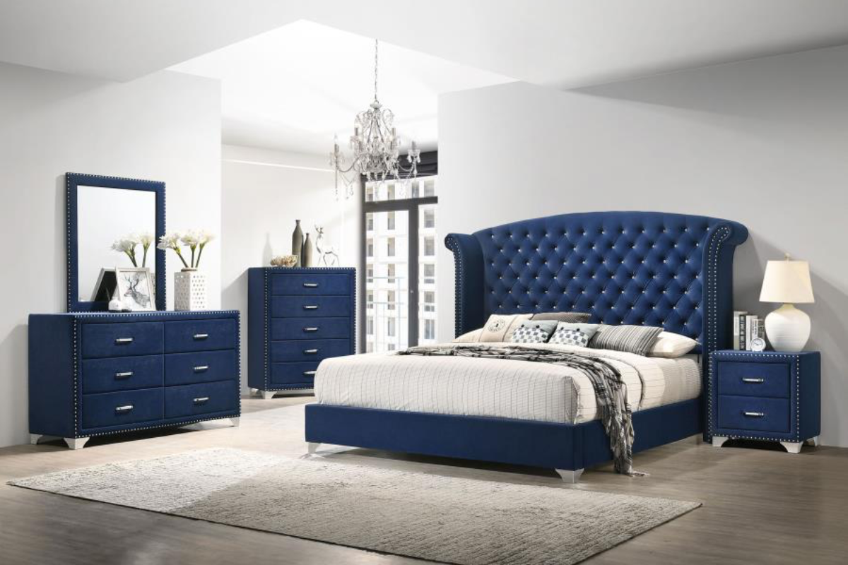 MELODY   BEDROOM SET PACIFIC BLUE