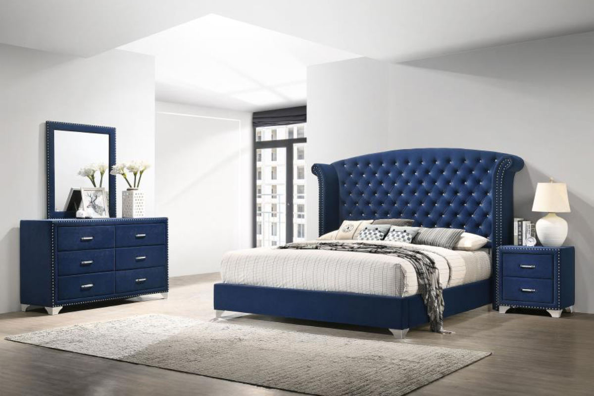 MELODY   BEDROOM SET PACIFIC BLUE