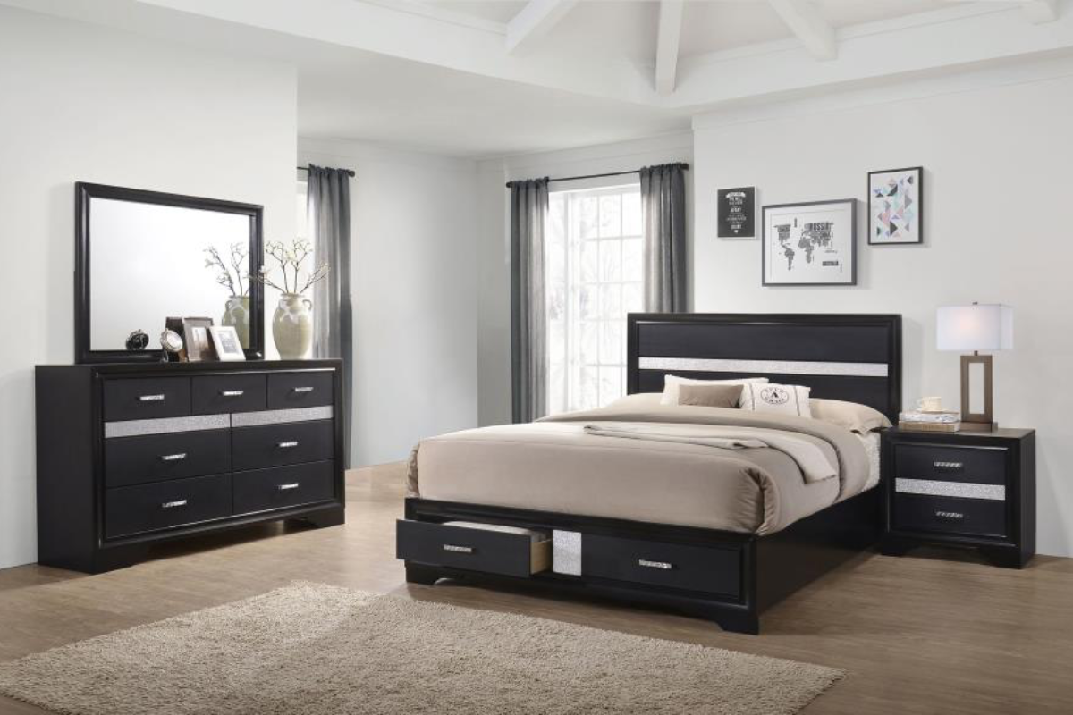 MIRANDA  BEDROOM SET WHITE