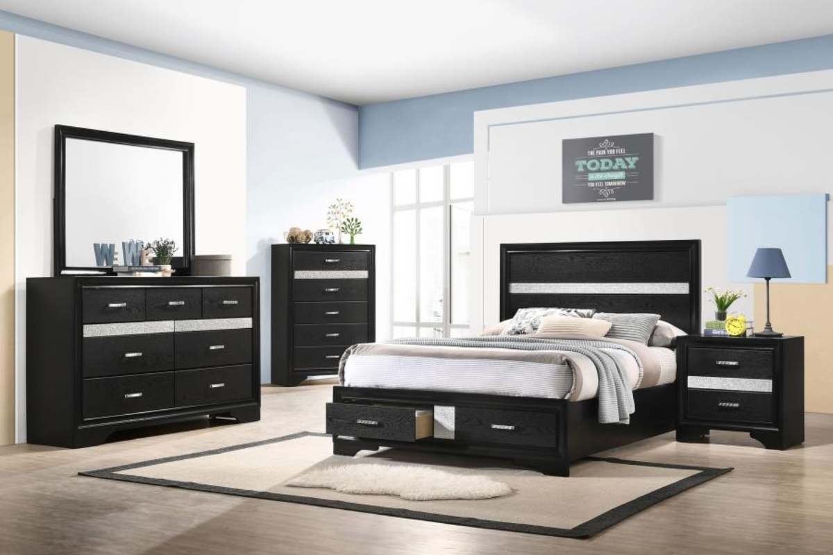 MIRANDA  BEDROOM SET WHITE