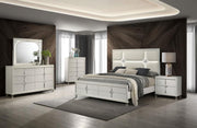 Olivia 5-Piece Bedroom Set Pearl White