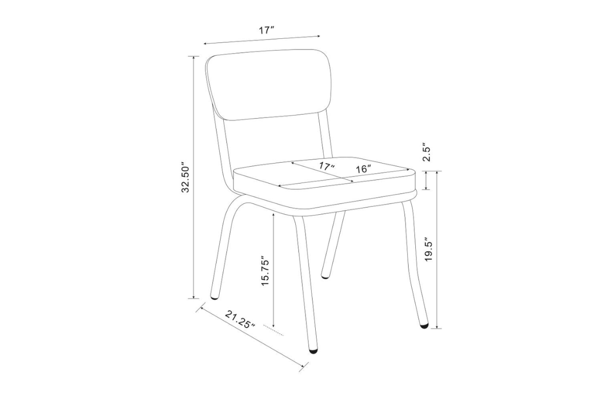 RETRO 5-PIECE ROUND DINING TABLE SET WHITE AND BLACK