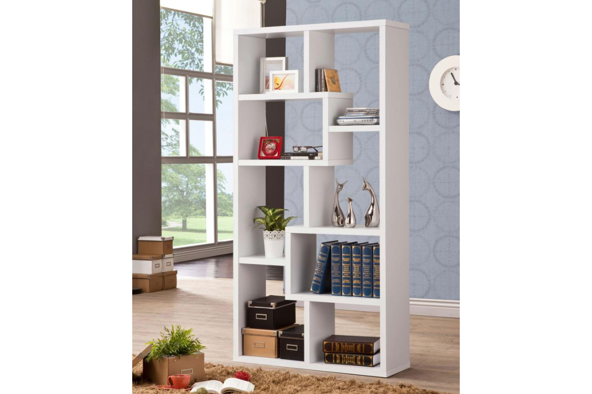 THEO 71-INCH 6-SHELF BOOKSHELF