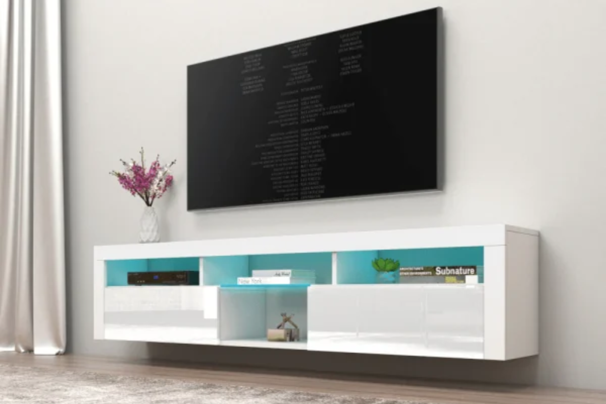 Floating TV Stand with LED