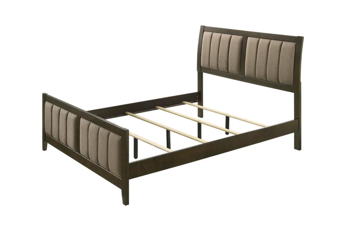 WILKES  BEDROOM SET DARK COCOA