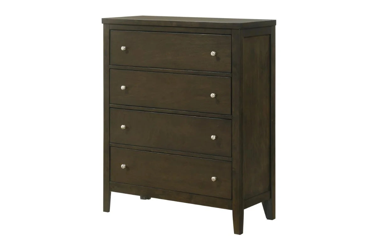 WILKES  BEDROOM SET DARK COCOA