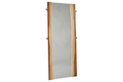 WINSLOW 31 X 76 INCH STANDING FLOOR MIRROR SMOKEY WALNUT