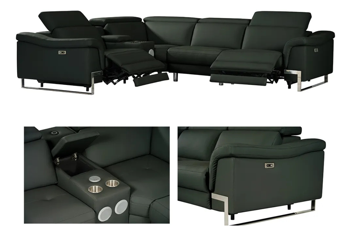 Spartacus Power Recliner Sectional
