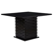 STANTON SQUARE 54-INCH COUNTER HEIGHT DINING TABLE BLACK