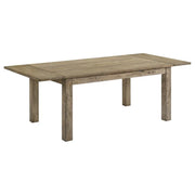 CARDOVA 87-INCH SOLID WOOD EXTENSION DINING TABLE VINEYARD OAK