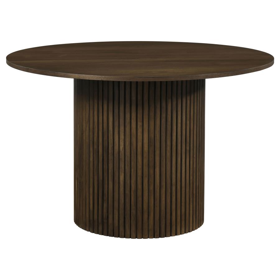 Hamlyn 5-piece Round Wood Dining Set