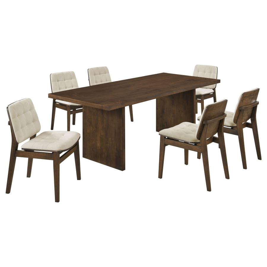 Decker 7-piece 82-inch Rectangular Dining Set