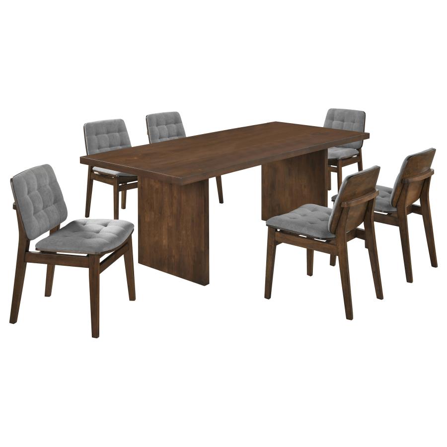 Decker 7-piece 82-inch Rectangular Dining Set