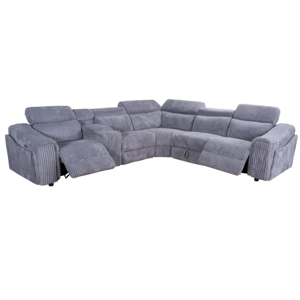Yash sectional brings luxury Brown