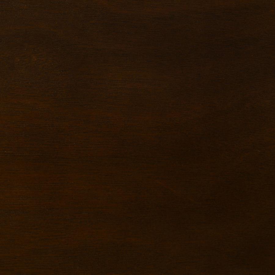 LOUIS PHILIPPE 2-DRAWER NIGHTSTAND CAPPUCCINO