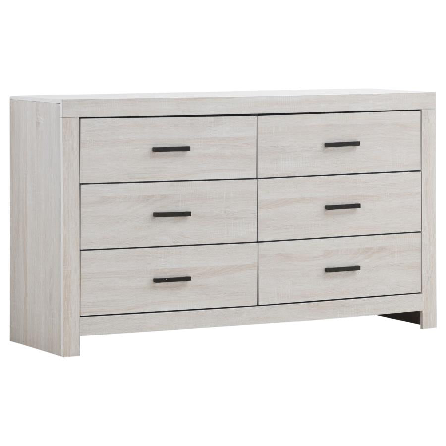 BRANTFORD  QUEEN BEDROOM SET COASTAL WHITE