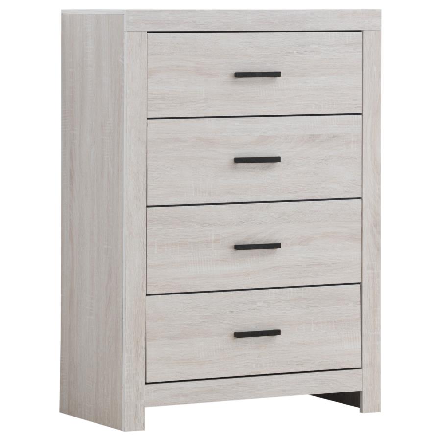 BRANTFORD  QUEEN BEDROOM SET COASTAL WHITE