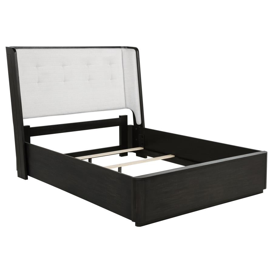 Leandro  Bedroom Set Burnished Black