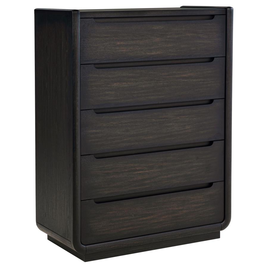Leandro  Bedroom Set Burnished Black