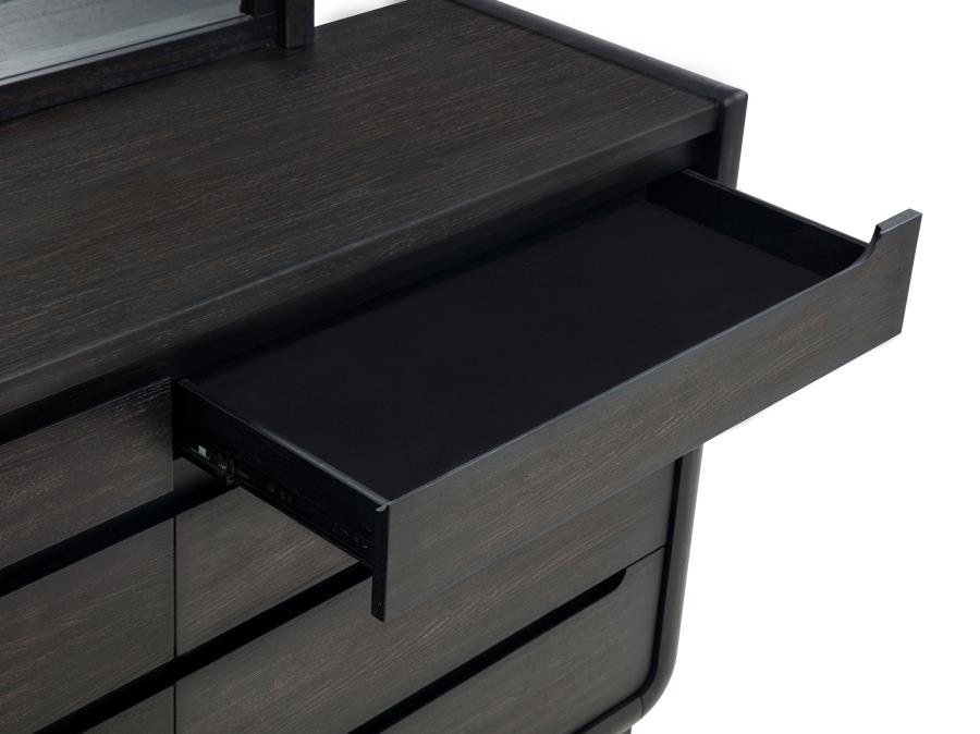 Leandro  Bedroom Set Burnished Black