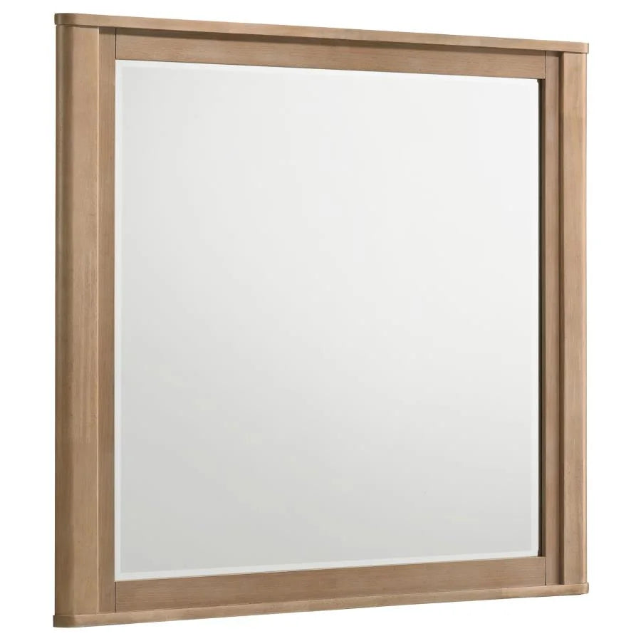 LEANNE 5-PIECE QUEEN BEDROOM SET LIGHT OAK