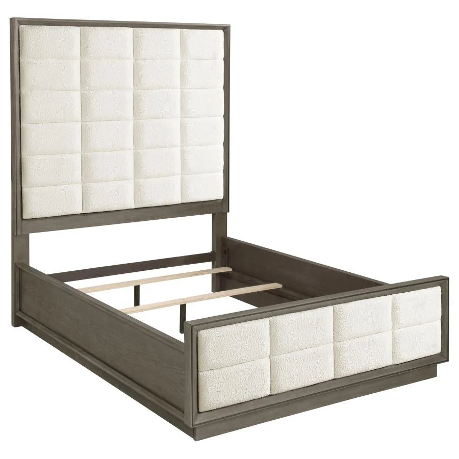 DURANGO 5-PIECE BEDROOM SET TAUPE OAK