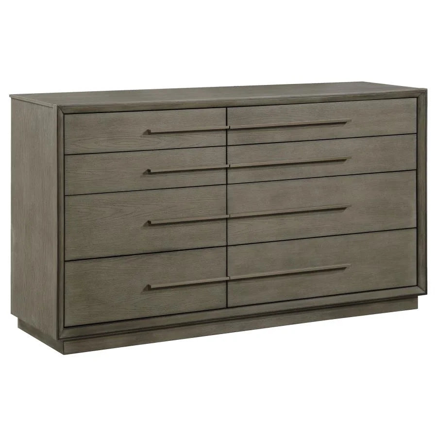 DURANGO 5-PIECE BEDROOM SET TAUPE OAK