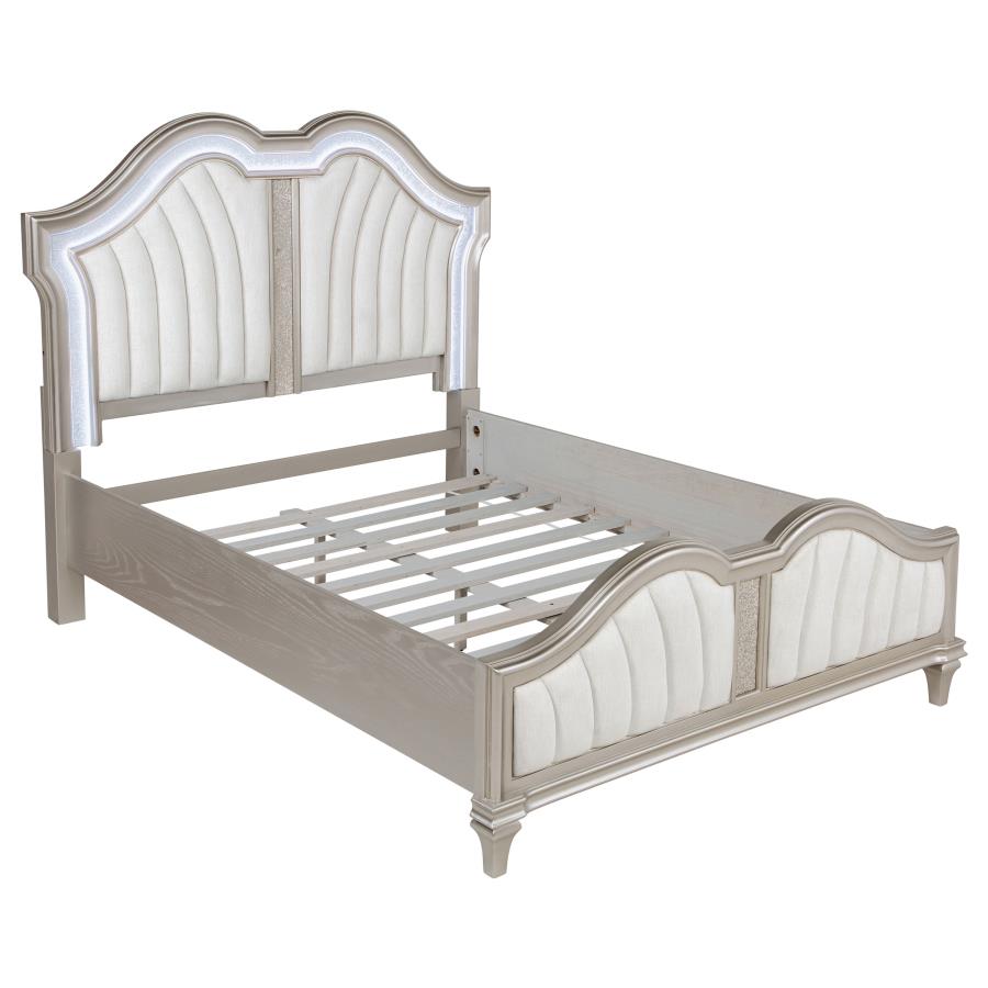 Evangeline  Queen Bedroom Set Silver Oak