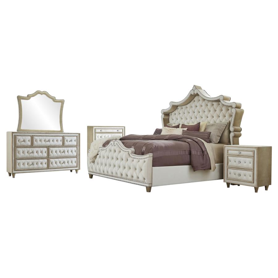 Antonella Queen Bedroom Set Ivory